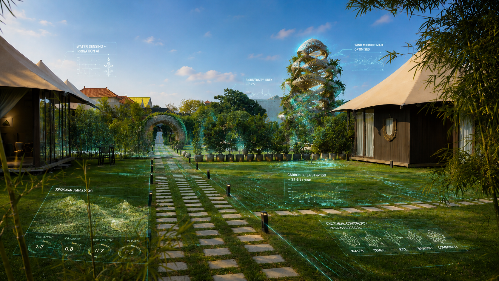 The Bali Futures Forum venue in Uluwatu