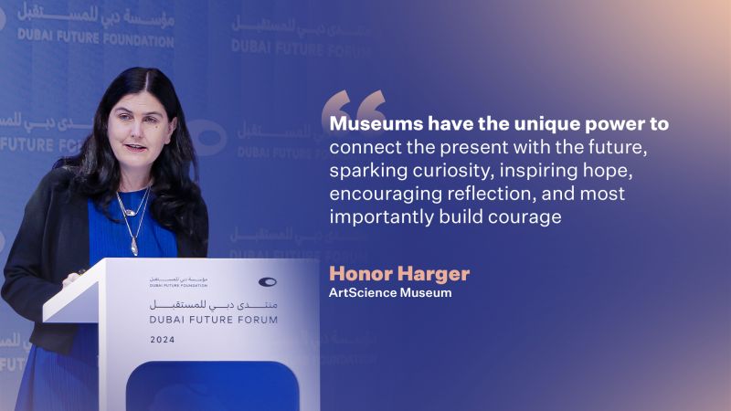 Honor Harger at Dubai Future Forum 2024